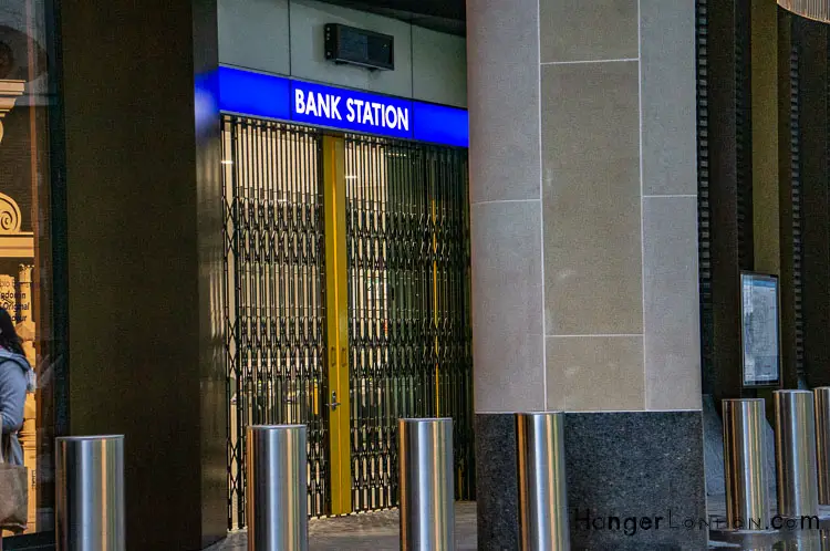 Bank station Walbrook new entrance November 2018 official opening dec 12th 2018