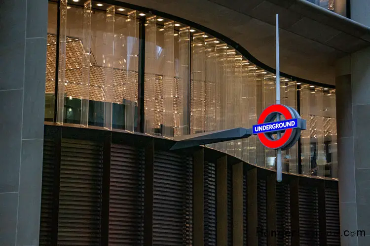 New Bank Station Walbrook entry exit