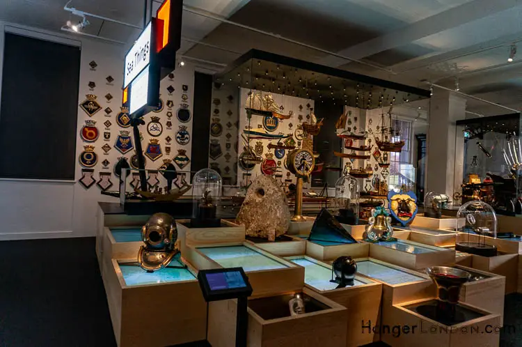 Greenwich Facts and the 4 winter Autumn Galleries at the National Maritime Museum 11 Sea Things