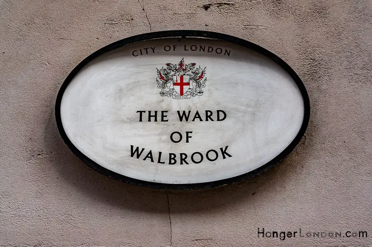 The Ward of Walbrook, City of London