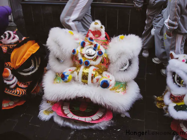 Embellished dragon Head London China Town