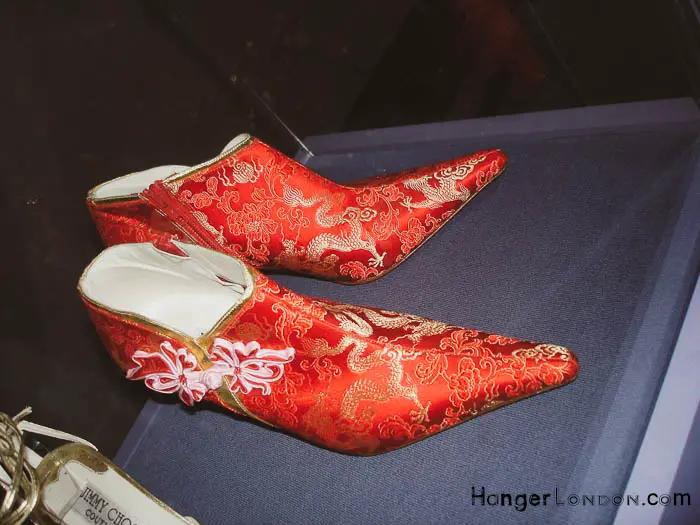 Seeing Red: The Chinese and the meaning of Red 4 pointed boot style shoes red chinese fabric