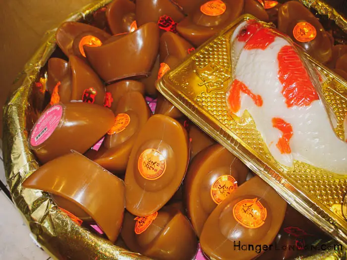 Exploring the flavours of London's Chinese food scene 9 Cake Offering to the God Gold Nugget shape