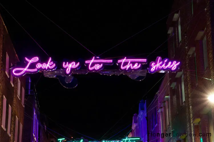 Look up to the skies neon lyrics