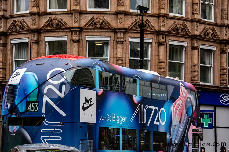 Nike Bus All Bus TFL Advert