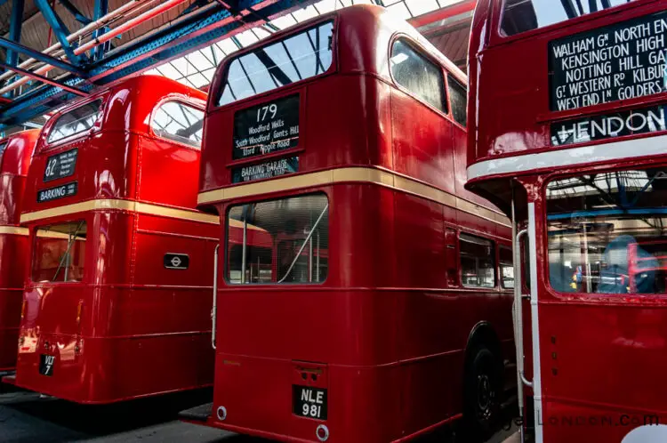 rear of a Vintage RT bus