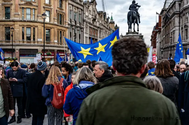 eu anti brexit macrhg eu flag