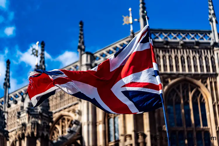 The Union Flag of the United Kingdom