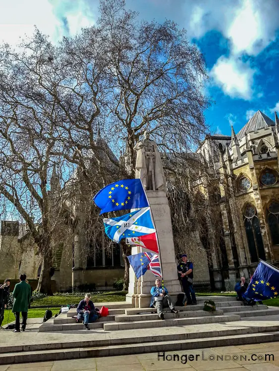 Mixed Flags re brexit 