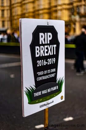 Brexit Culture: Flags and Signs Speak Out 5 RIp Brexit poster