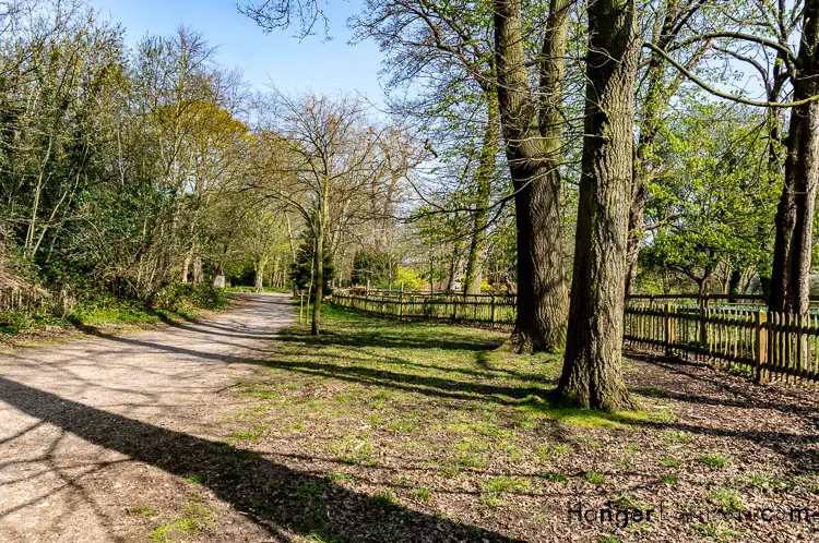 Walk in the woods part of Holland Parks extensive landscape