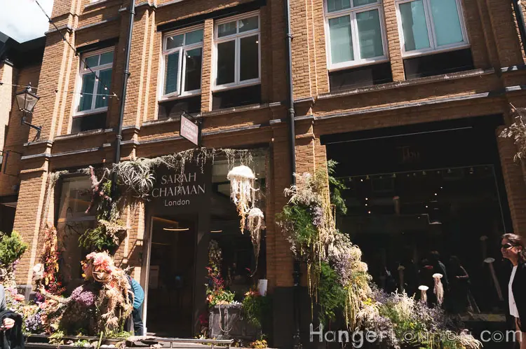 The definitive list of all 88 entries at RHS Chelsea in Bloom 2019 Flower Show 90 sea side shop front Sarah Chapman entry