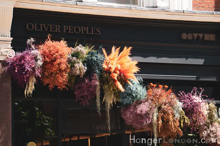 The definitive list of all 88 entries at RHS Chelsea in Bloom 2019 Flower Show 45 sloane st 17 Oliver Peoples