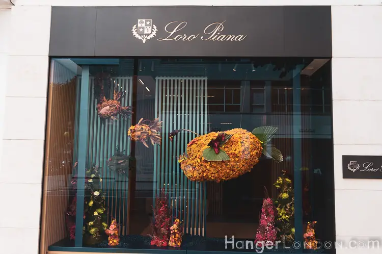 Loro Piana store in bloom 