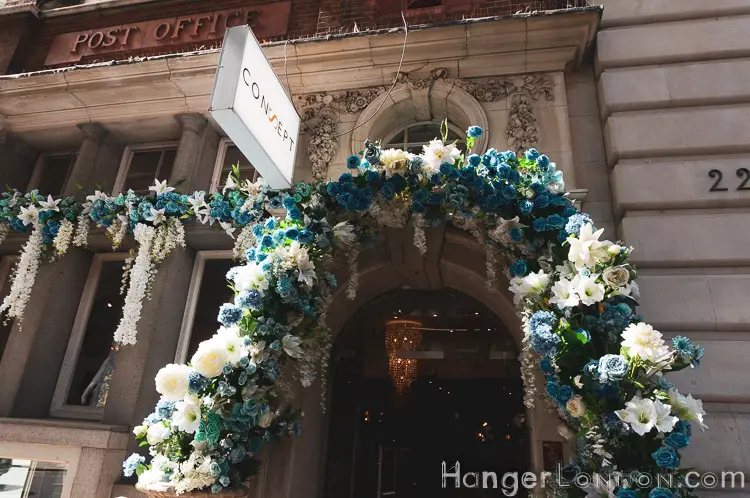 Concept store front in bloom 