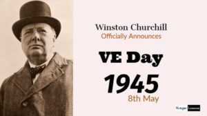 VE Day Victory in Europe on the 8th May