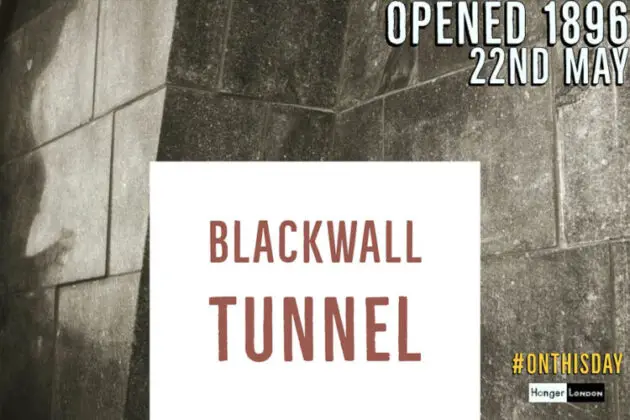 blackwall tunnel opened 1896
