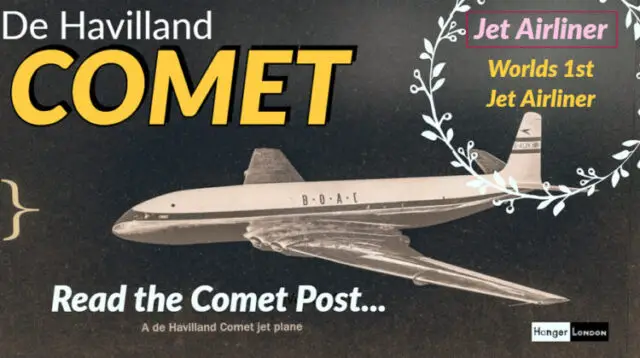 de havilland comet the worlds 1st jet airliner