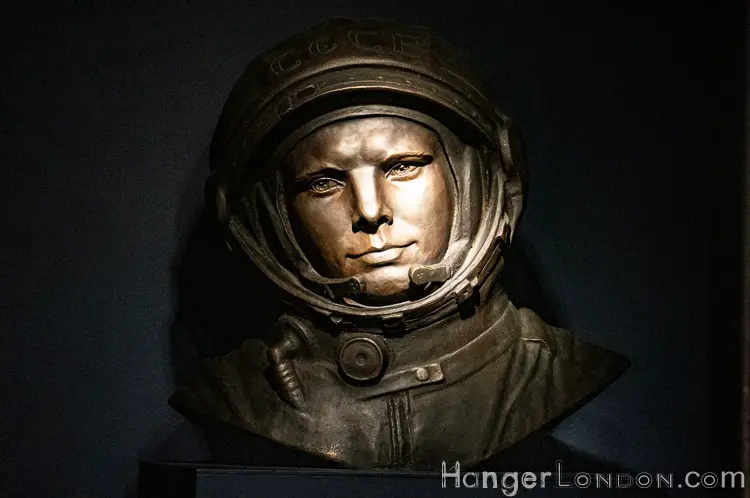 bust of Yuri Garin Science Museum 