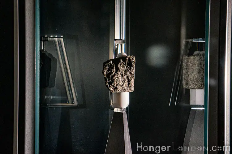 London's Role in the First Space Race to the Moon 2 Real Moon rock in the Science Museum