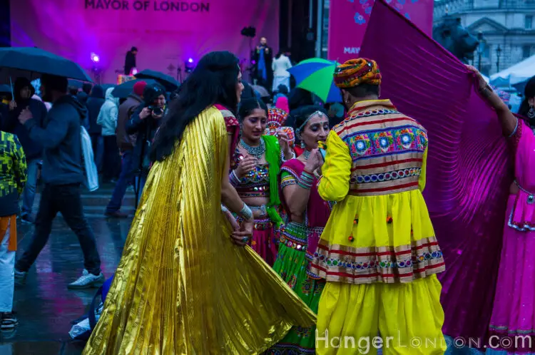 Diwali2019 London amazing costumes