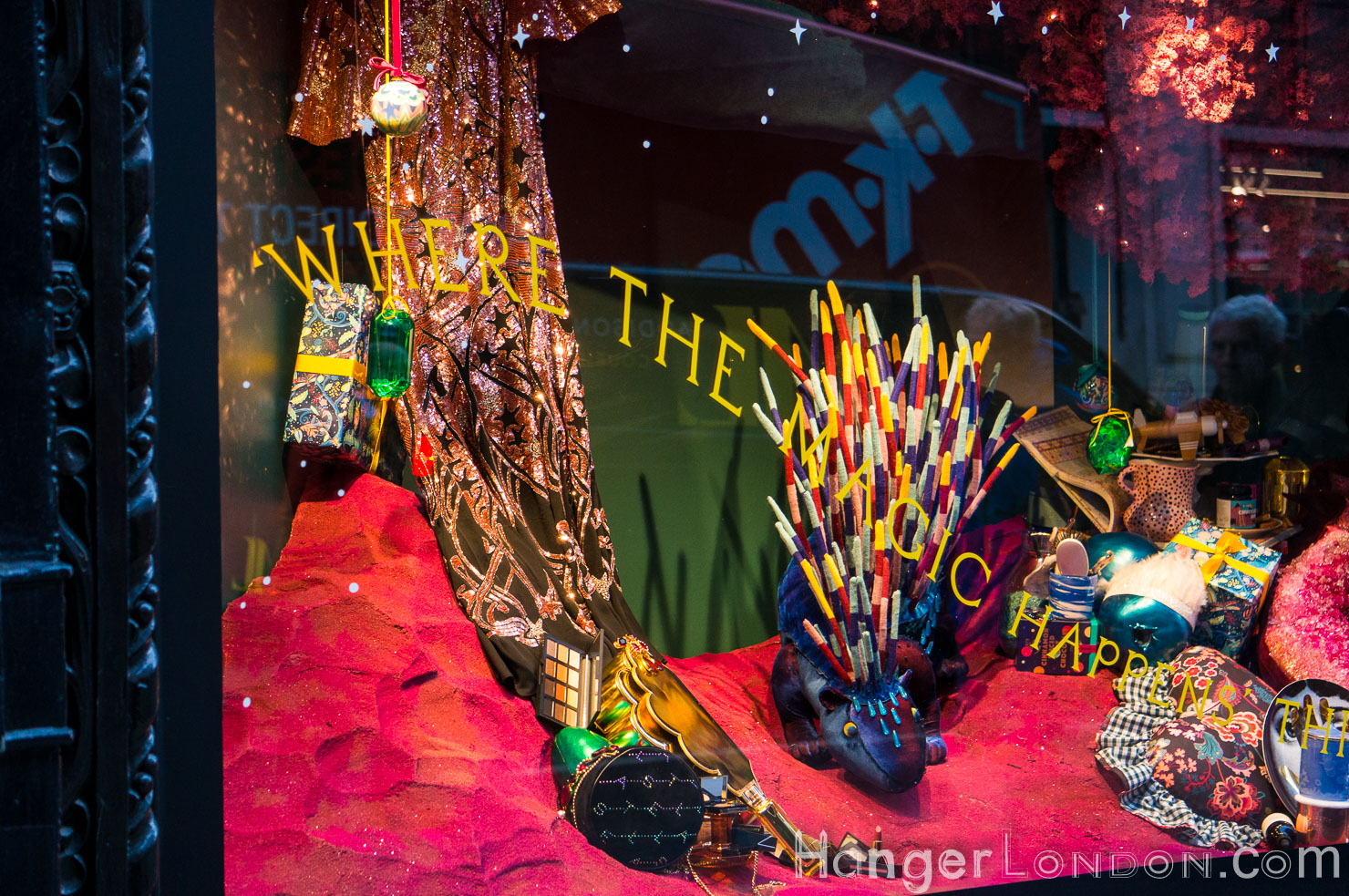 A Festive Farewell: London's Last Christmas Before Covid-19 32 Liberty winter window porcupine