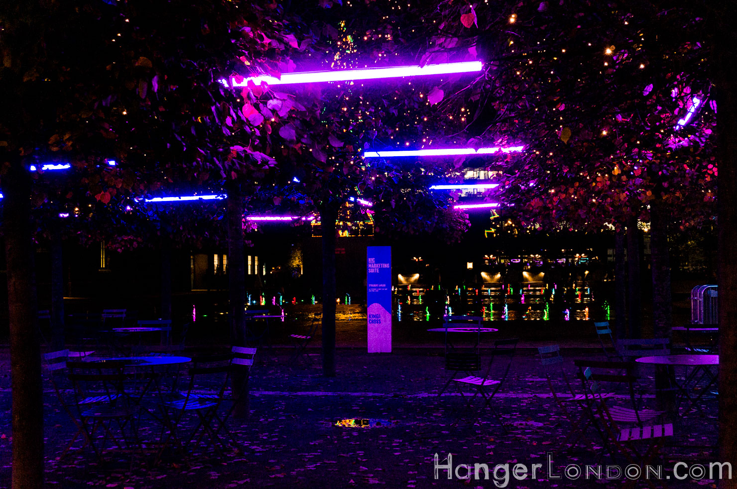 Granary Square winter light