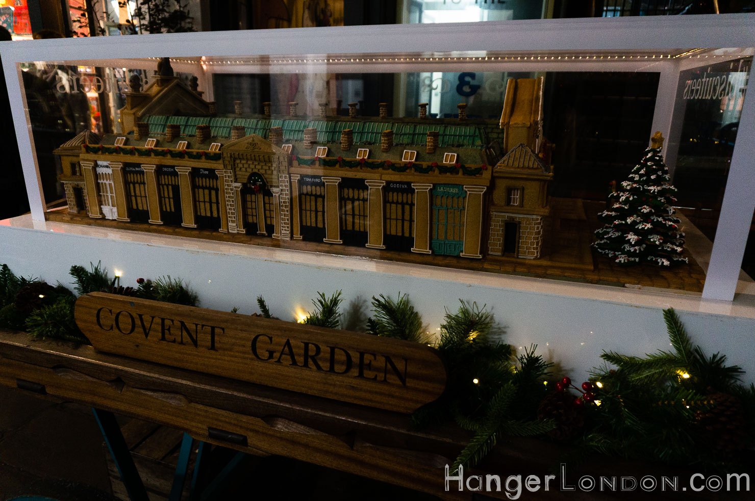 A Festive Farewell: London's Last Christmas Before Covid-19 41 Covent Garden Gingerbread house 2