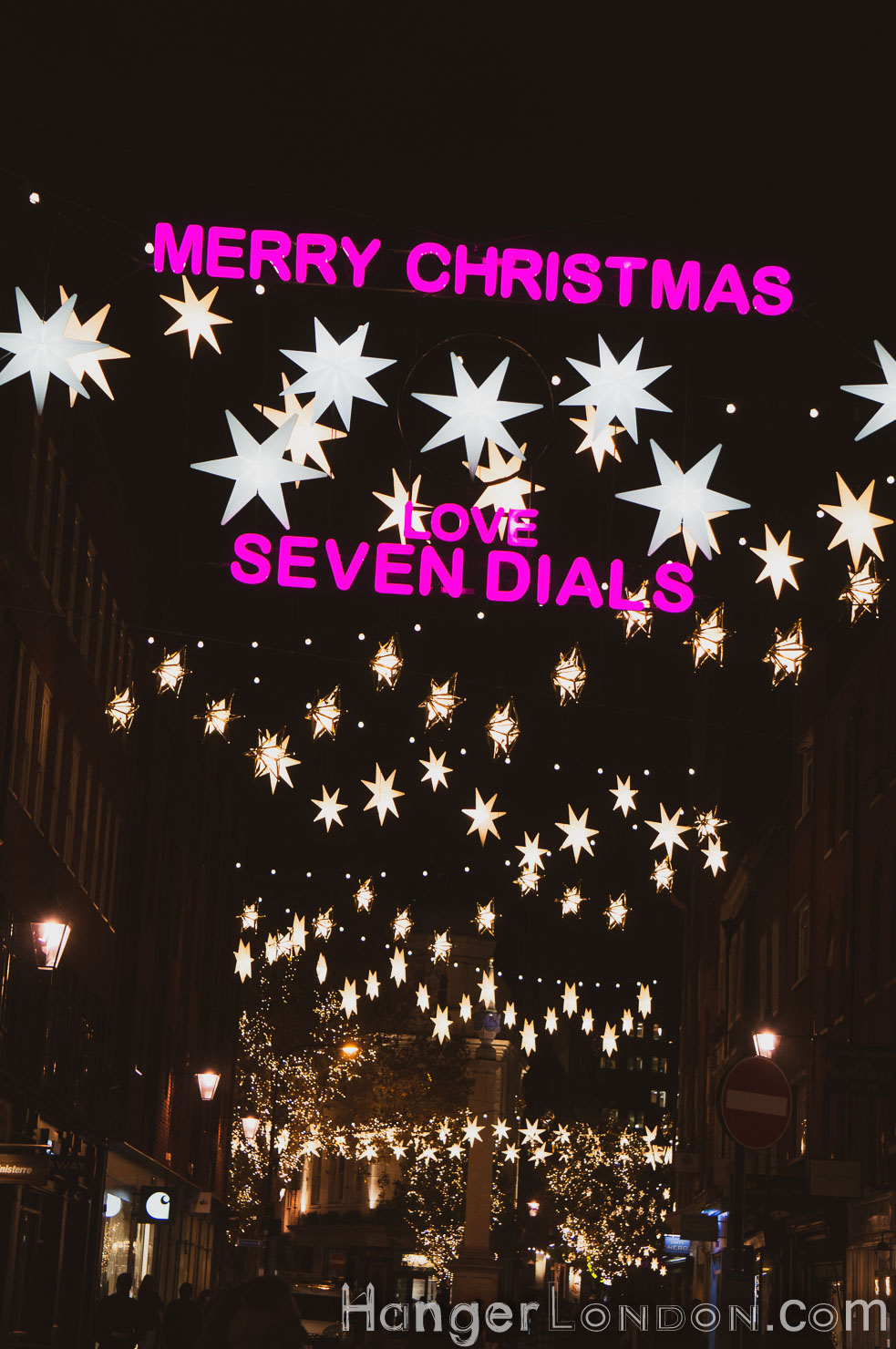 A Festive Farewell: London's Last Christmas Before Covid-19 25 Seven Dial Winter lights
