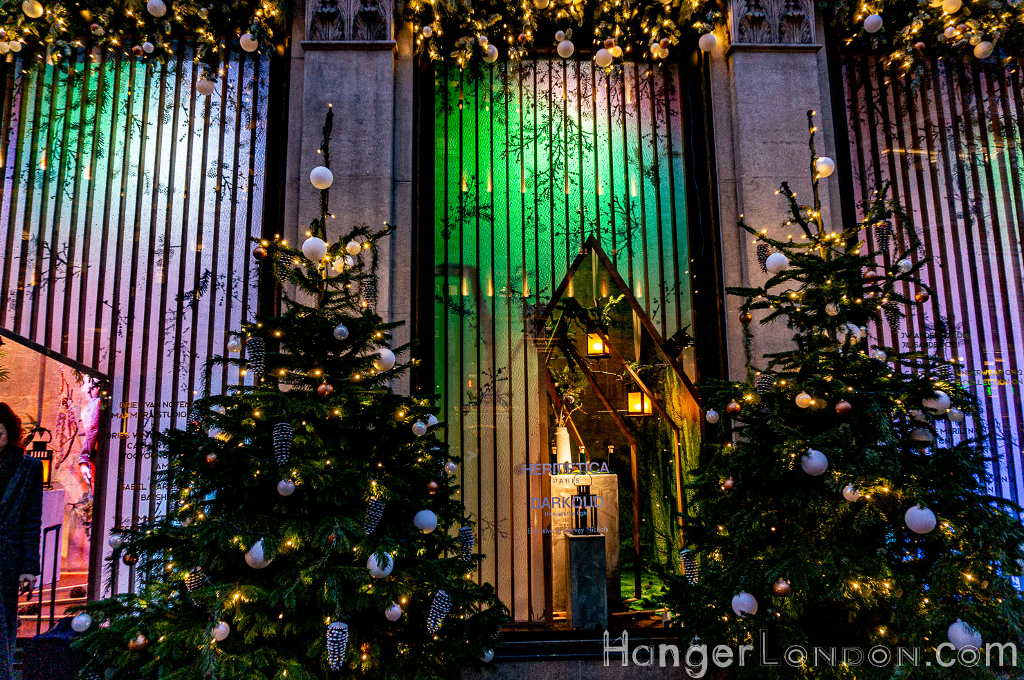 A Festive Farewell: London's Last Christmas Before Covid-19 15 window display Harvey Nichols
