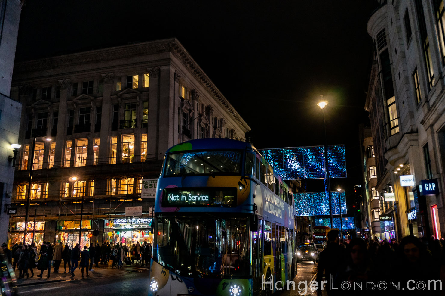 Oxford Street Christmas decorations 