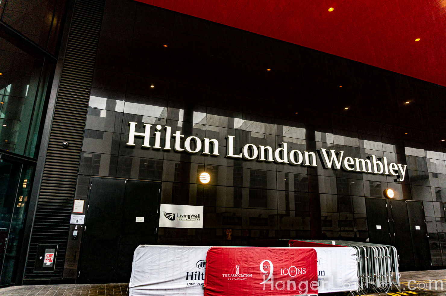 The Football Shrine at The Hilton London Wembley 7 Hilton Wembley Arsenal