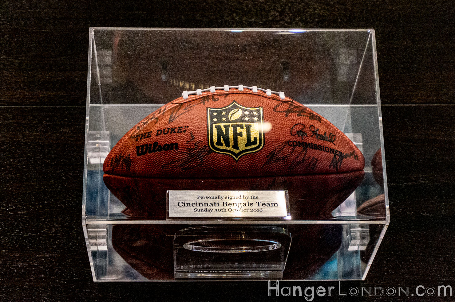 The Football Shrine at The Hilton London Wembley 4 Wembley Hilton NFL