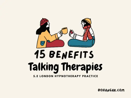 15 benefits talking therapies