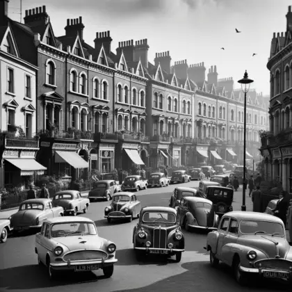 Cars in Stoke Newington